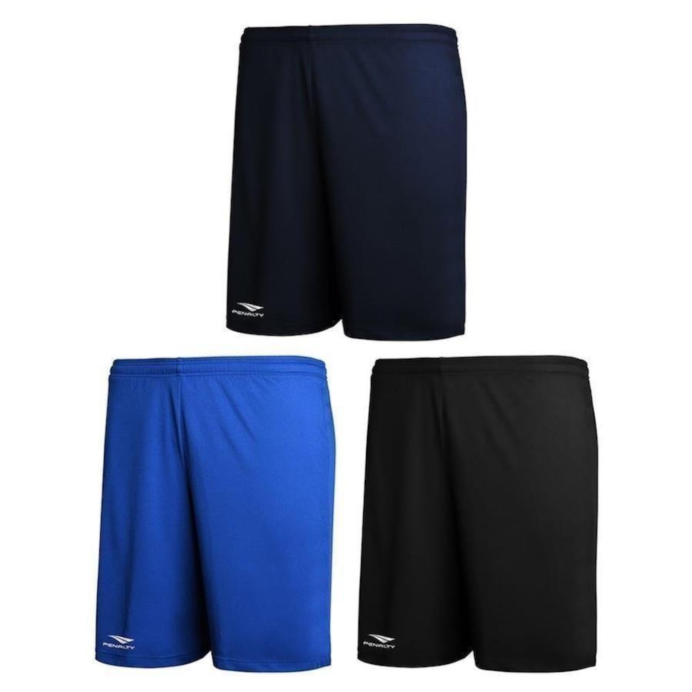 Kit 3 Calções Penalty X Plus Size - Masculino - Foto 1