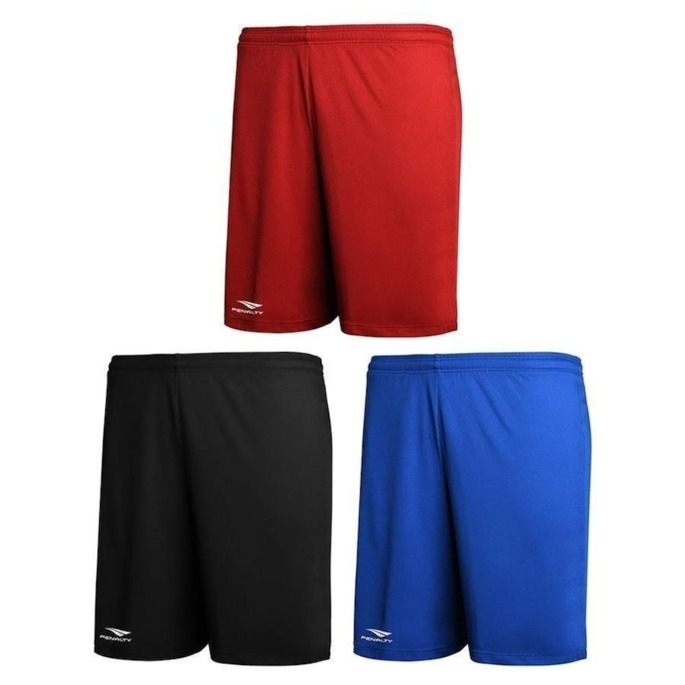 Kit 3 Calções Penalty X Plus Size - Masculino - Foto 1