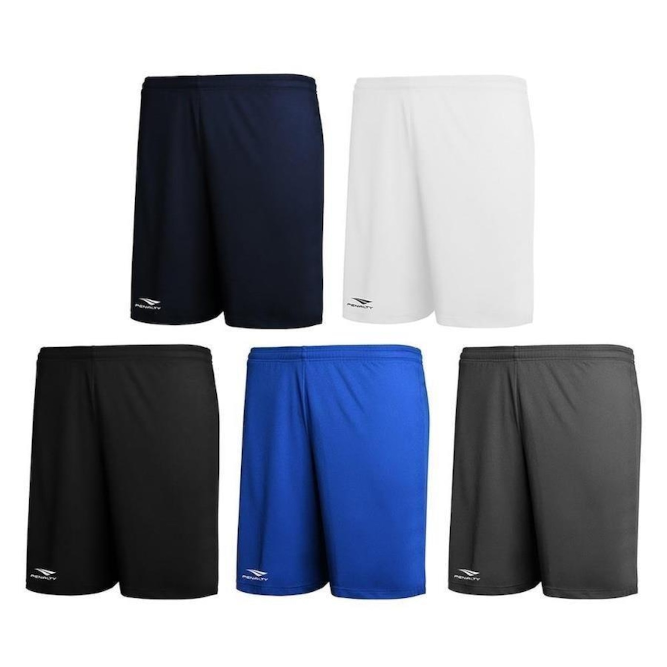 Kit 5 Calções Penalty X Plus Size - Masculino - Foto 1