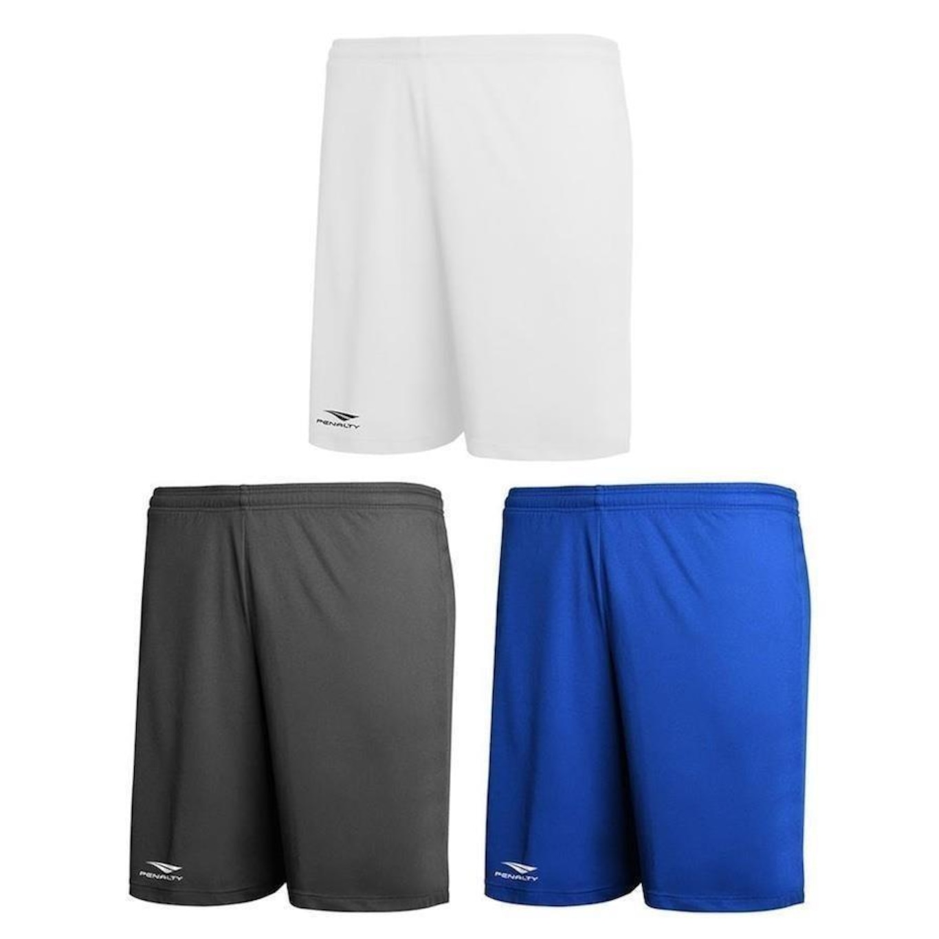 Kit 3 Calções Penalty X Plus Size - Masculino - Foto 1