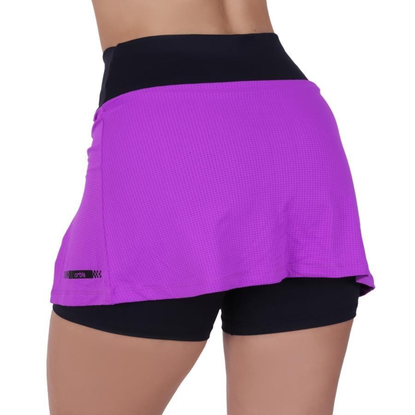 Short Saia Orbis Fitness Dry Poliamida - Feminino - Foto 3