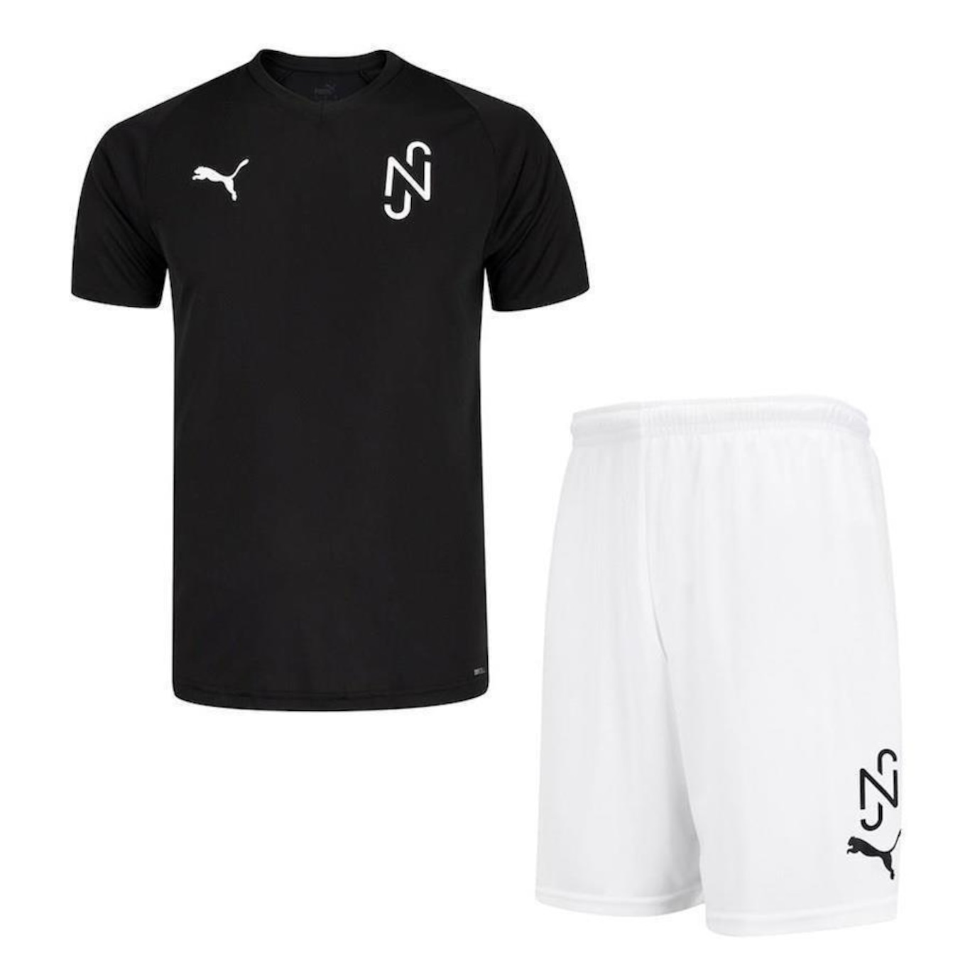 Kit Puma Neymar Júnior Camiseta + Calção - Masculino - Foto 1