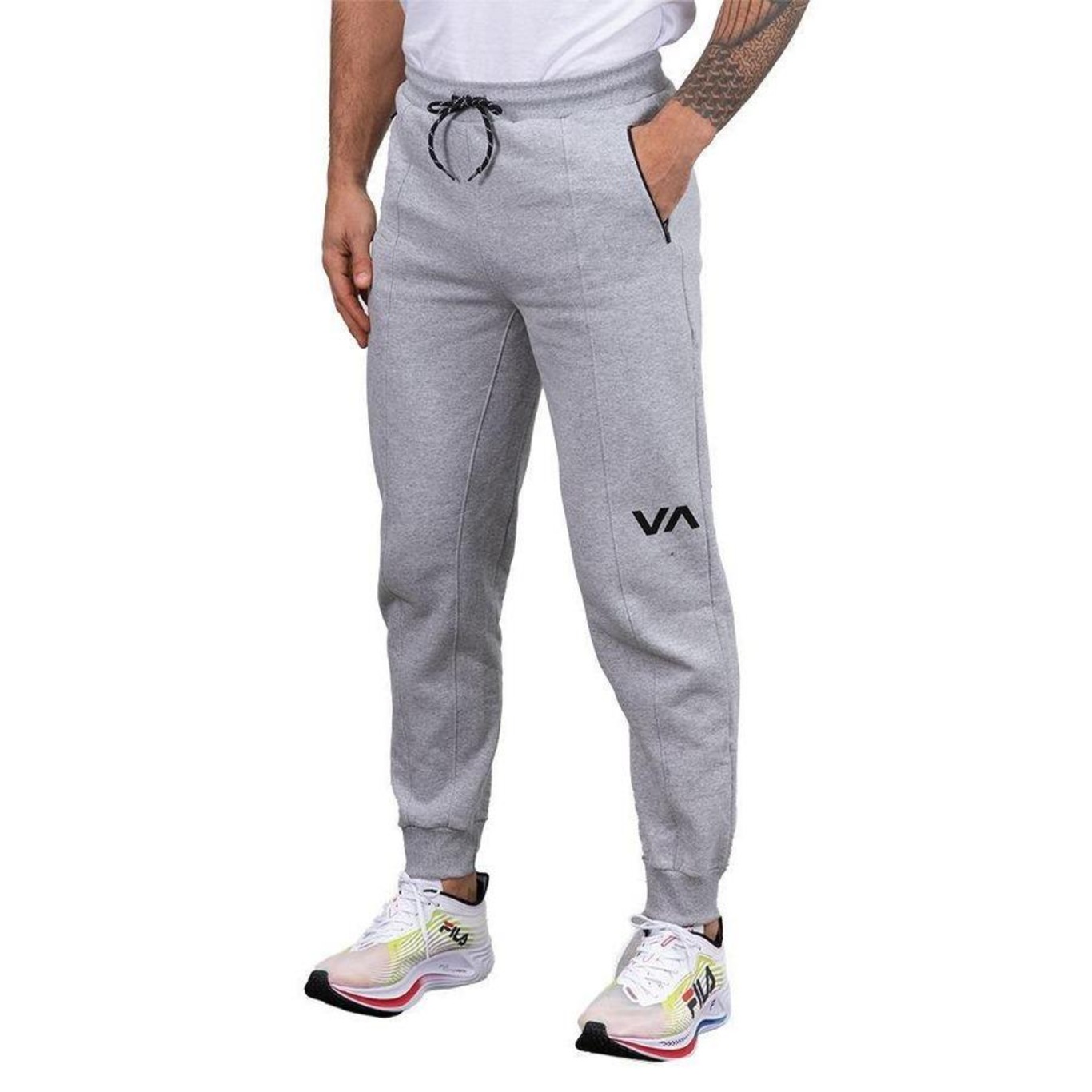 Calça de Moletom RVCA Sport Tech Sweatpant - Masculina - Foto 3