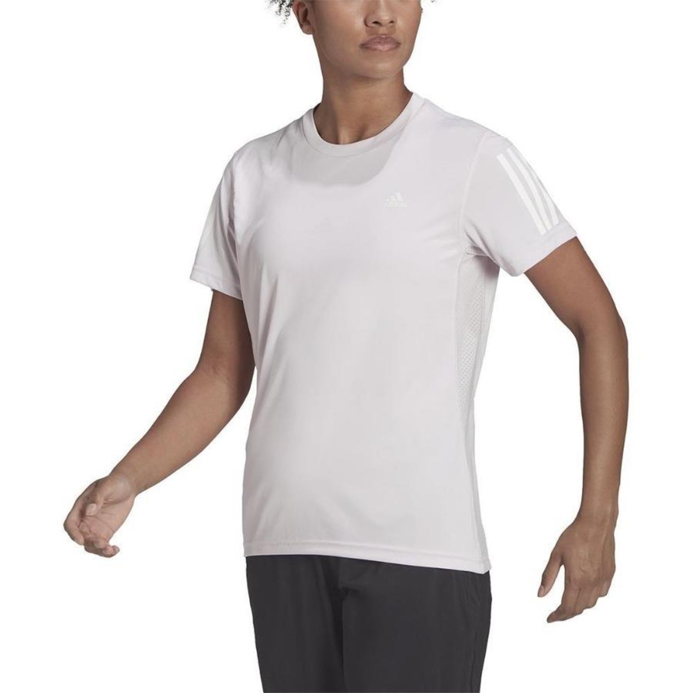 Camiseta adidas Own The Run Cooler - Feminina - Foto 3