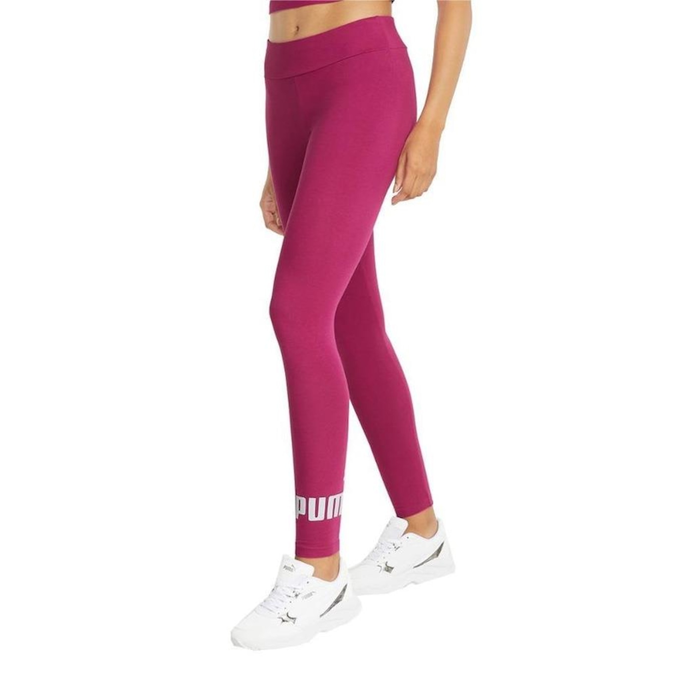 Calça Legging Puma Essentials Logo - Feminina - Foto 3