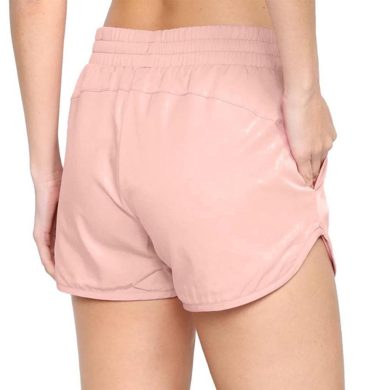 Shorts Feminino Puma Active 4 Woven - Foto 4