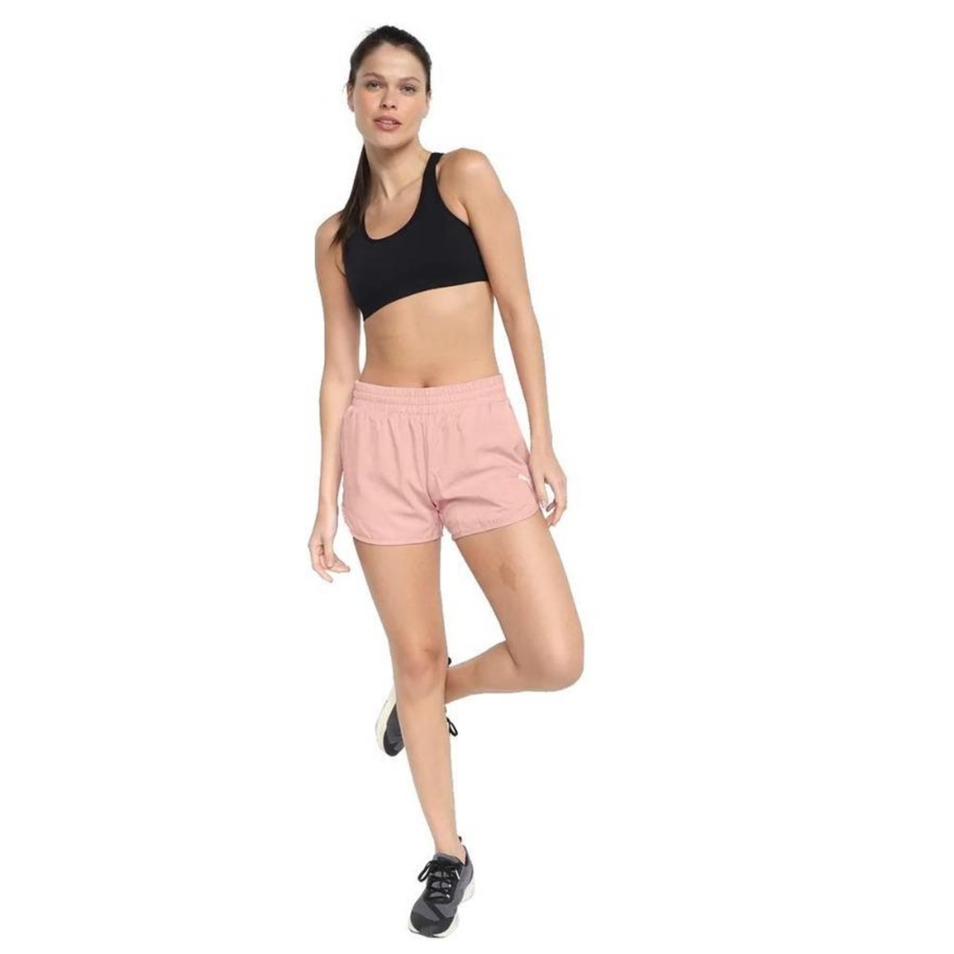 Shorts Feminino Puma Active 4 Woven - Foto 6