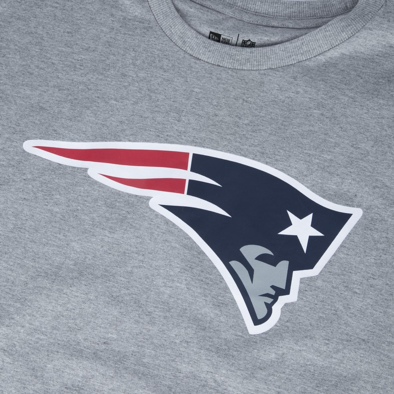 Camiseta New Era Plus Size NFL New England Patriots - Masculina - Foto 3