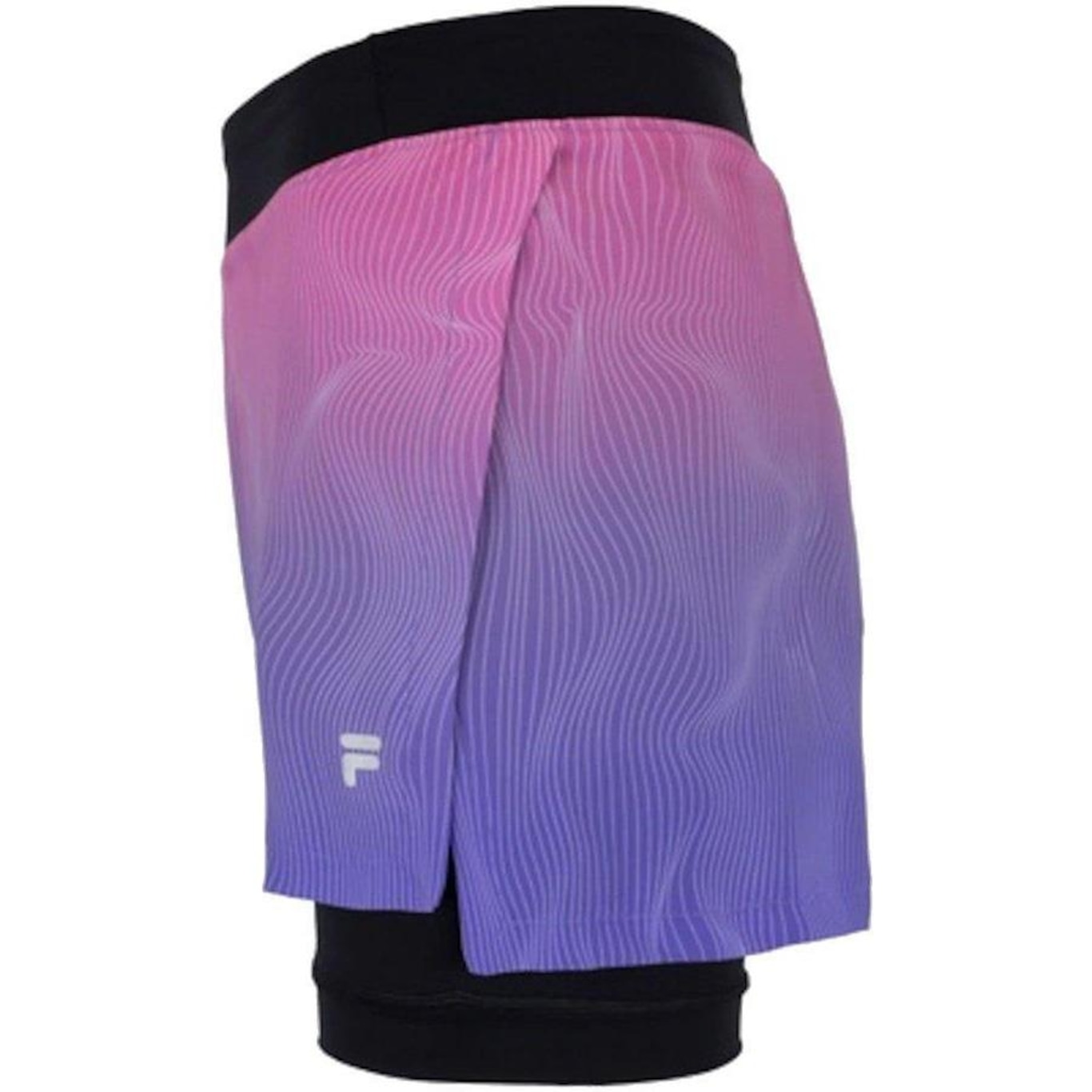 Shorts Fila Run Go To Mars - Feminino - Foto 3