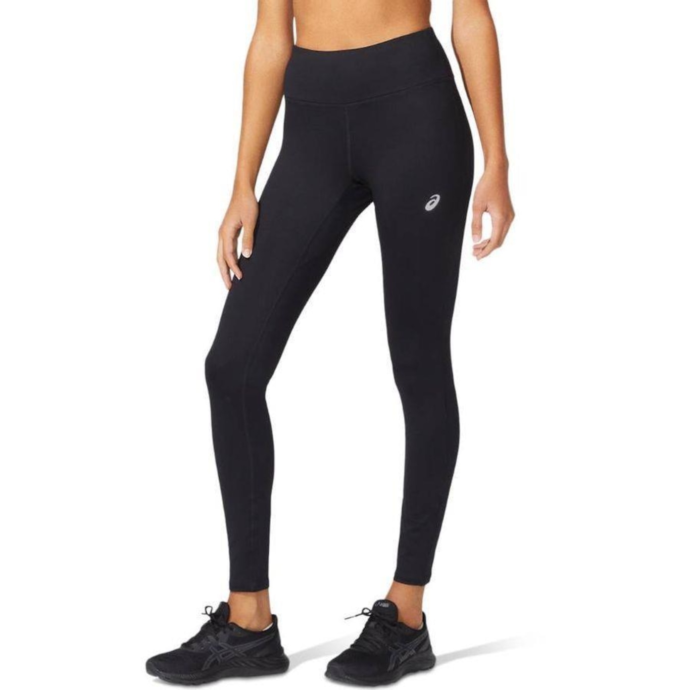 Calça Legging Asics Silver - Feminina - Foto 1