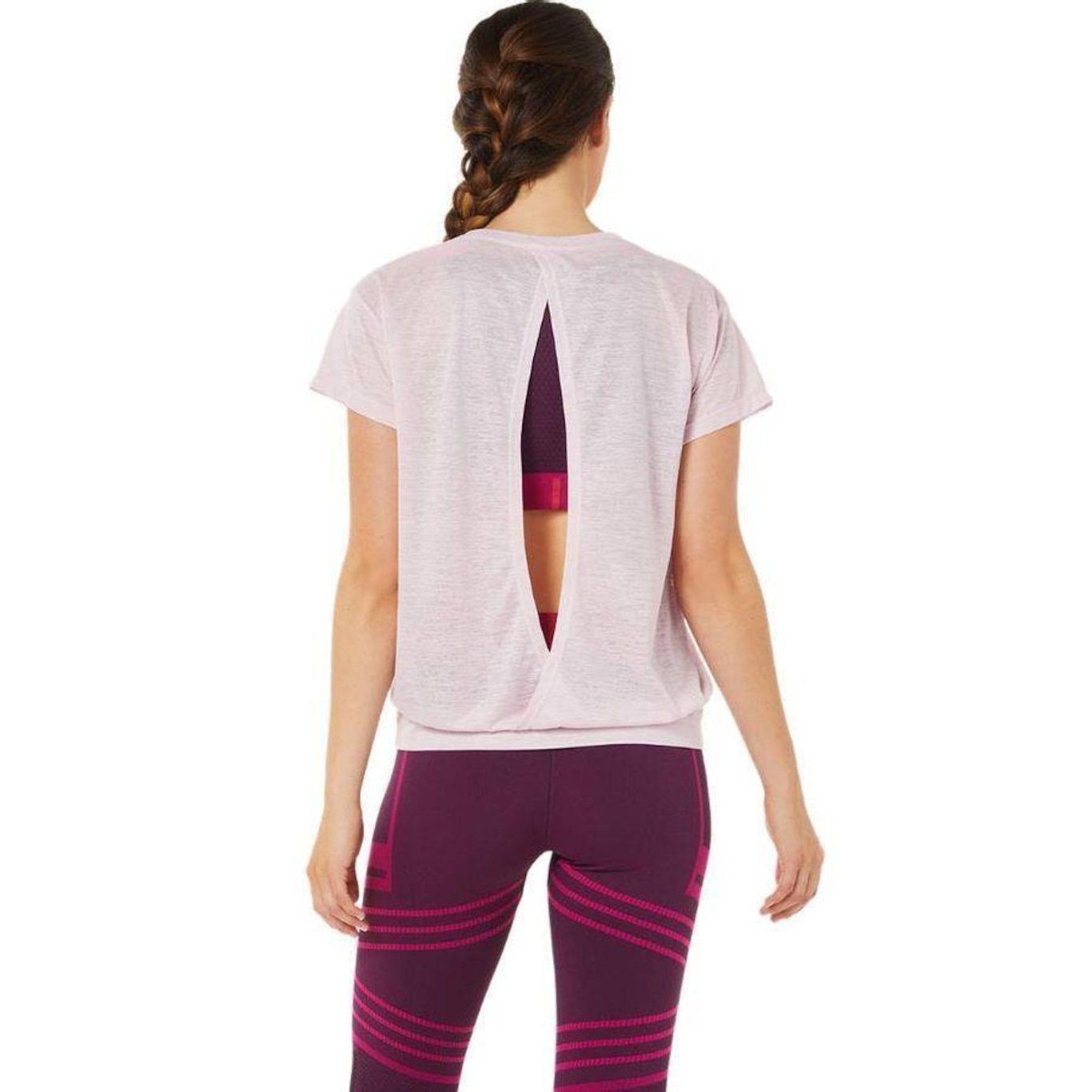 Camiseta Asics Open Back - Feminina - Foto 3