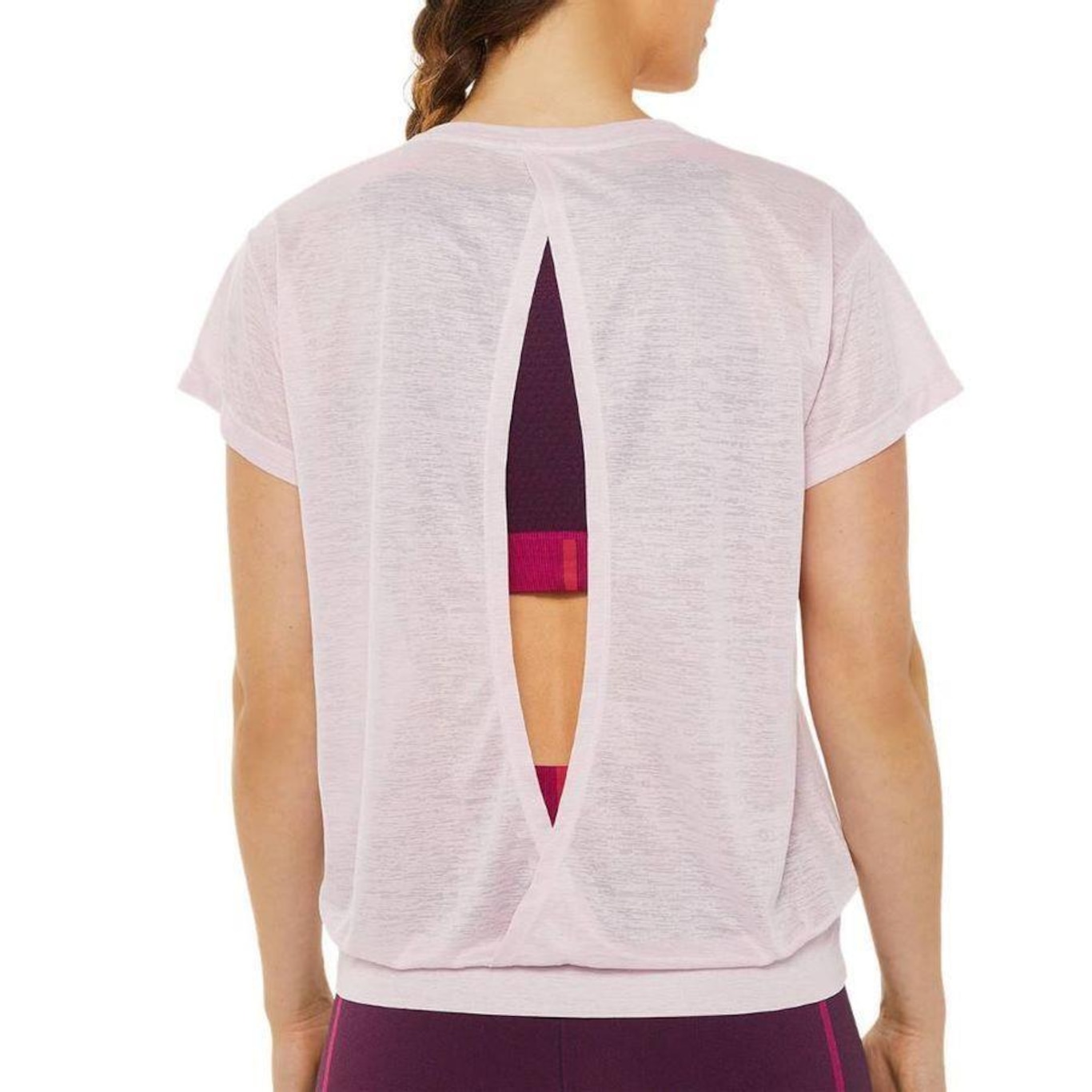 Camiseta Asics Open Back - Feminina - Foto 5