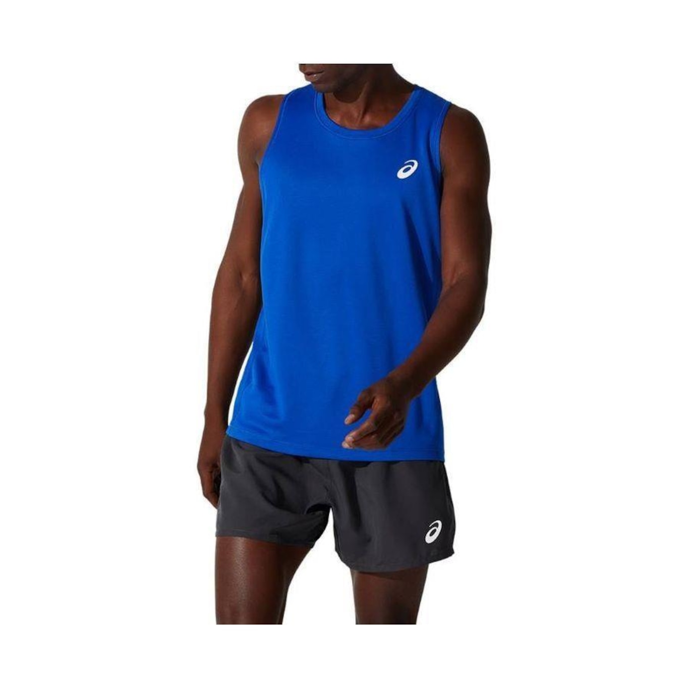 Camiseta Regata Asics Silver - Masculina - Foto 1