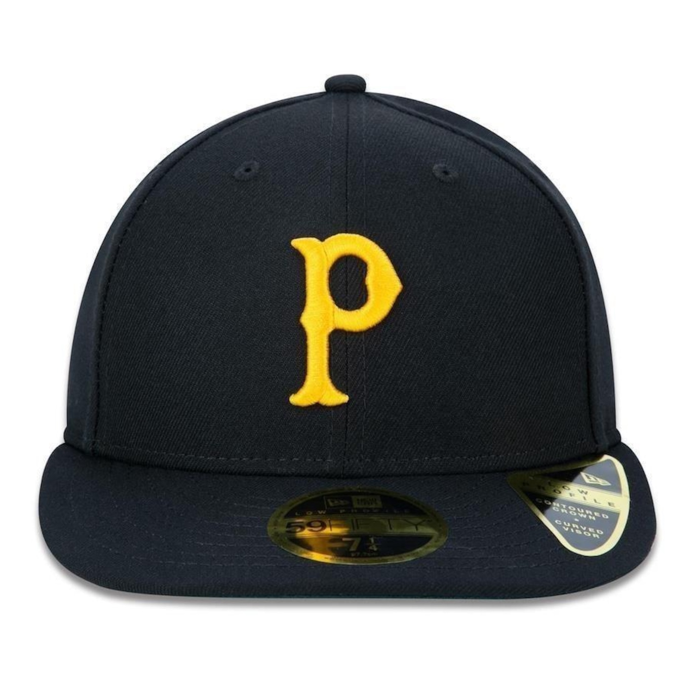 Boné Aba Reta New Era 59fifty Low Profile MLB Pittsburgh Pirates Modern Classic - Fechado - Adulto - Foto 2