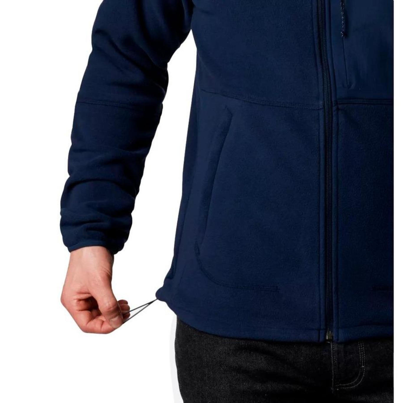 Jaqueta sem Capuz Columbia Rapid Expedition Full Zip Fleece - Masculina - Foto 6