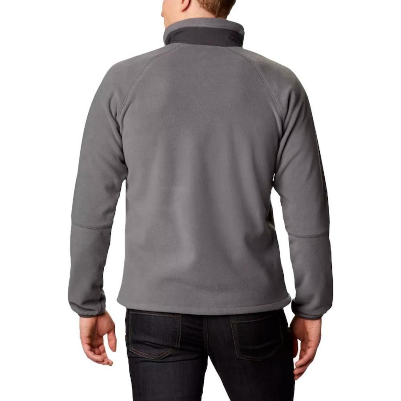 Jaqueta sem Capuz Columbia Rapid Expedition Full Zip Fleece - Masculina - Foto 3