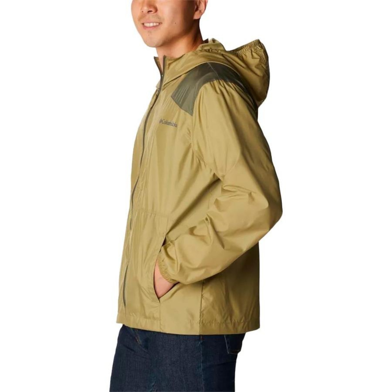 Jaqueta com Capuz Columbia Flashback Windbreaker - Masculina - Foto 5