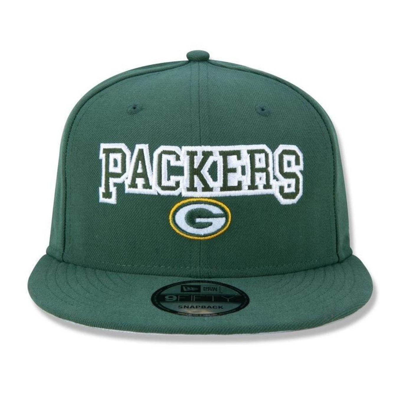 Boné Aba Reta New Era Green Bay Packers 950 e Simple - Snapback - Adulto - Foto 3