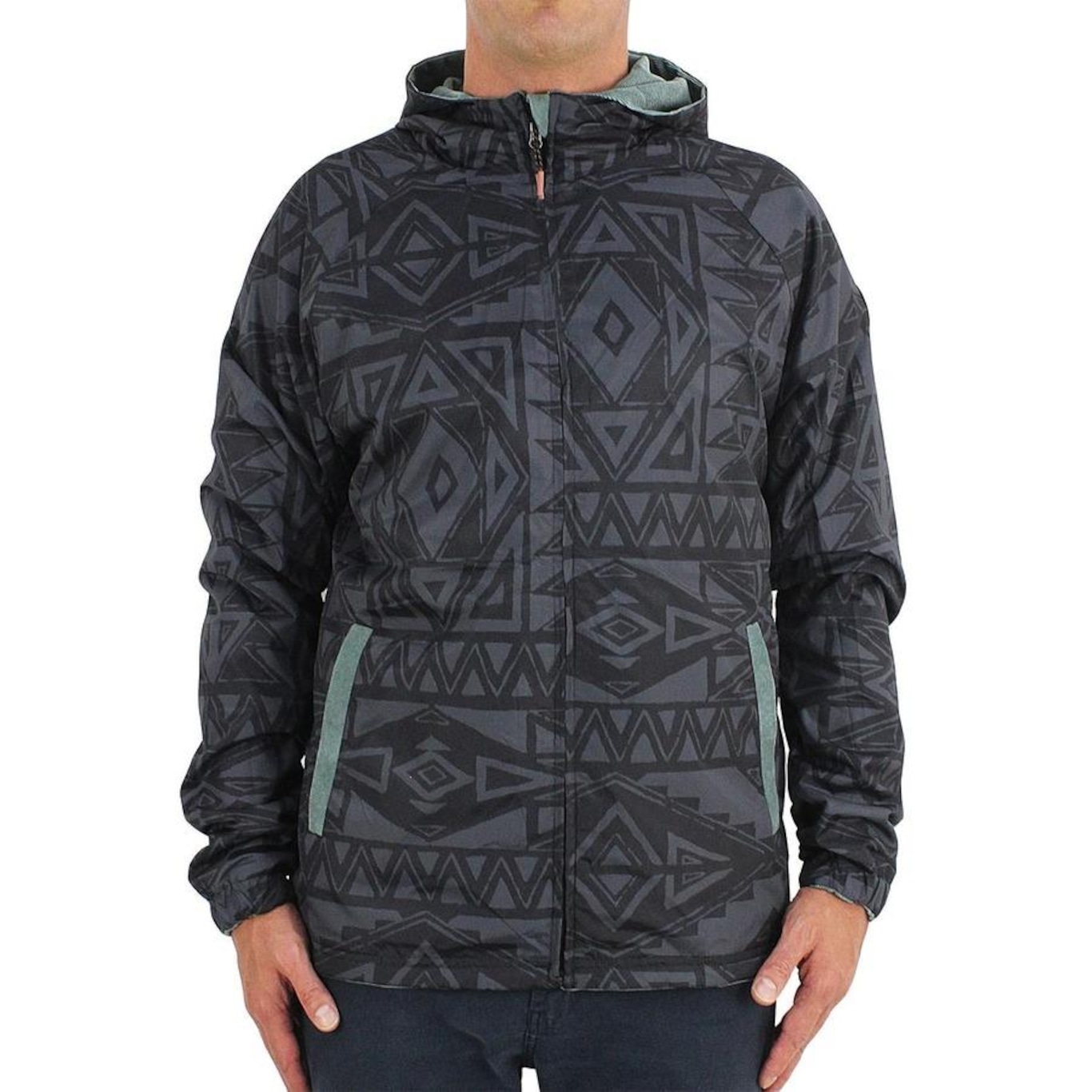 Jaqueta com Capuz Rip Curl Anti Series Journey Dupla Face Muted - Masculina - Foto 4