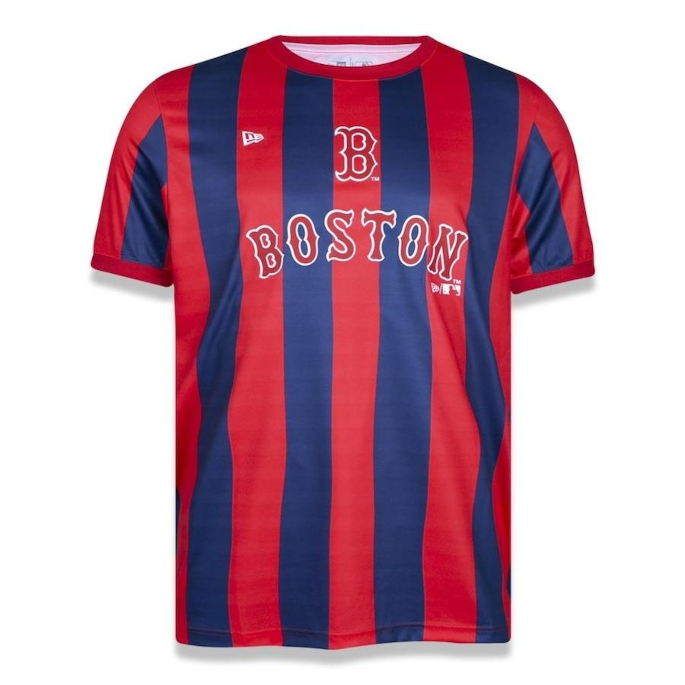 Camiseta New Era Boston Red Sox MLB Soccer Style - Masculino - Foto 1