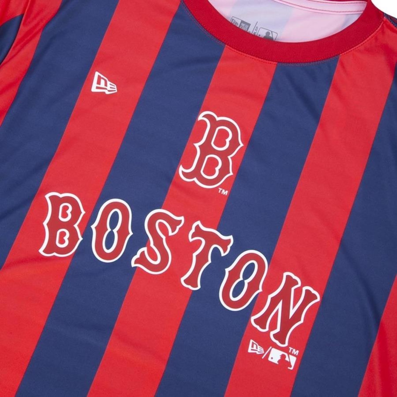 Camiseta New Era Boston Red Sox MLB Soccer Style - Masculino - Foto 3