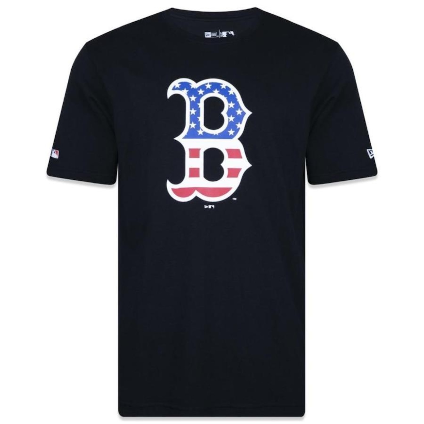 Camiseta New Era Boston Red Sox Core USA - Masculina - Foto 1