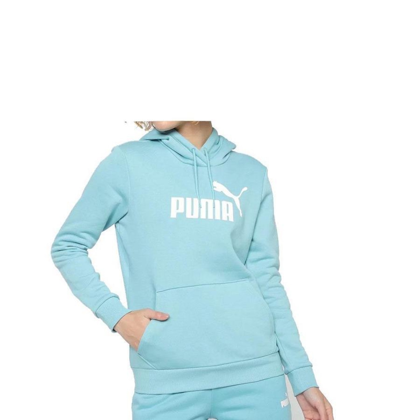 Blusão Feminino Puma com Capuz ESS Logo FL - Foto 1