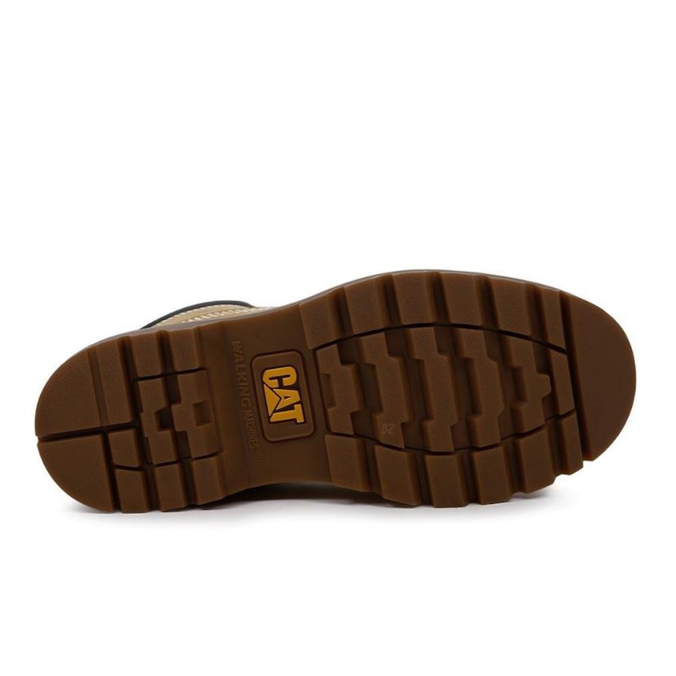 Bota Caterpillar Original Masculina palmilha a Gel Couro Marrom Impermeável  Confortável impermeável.