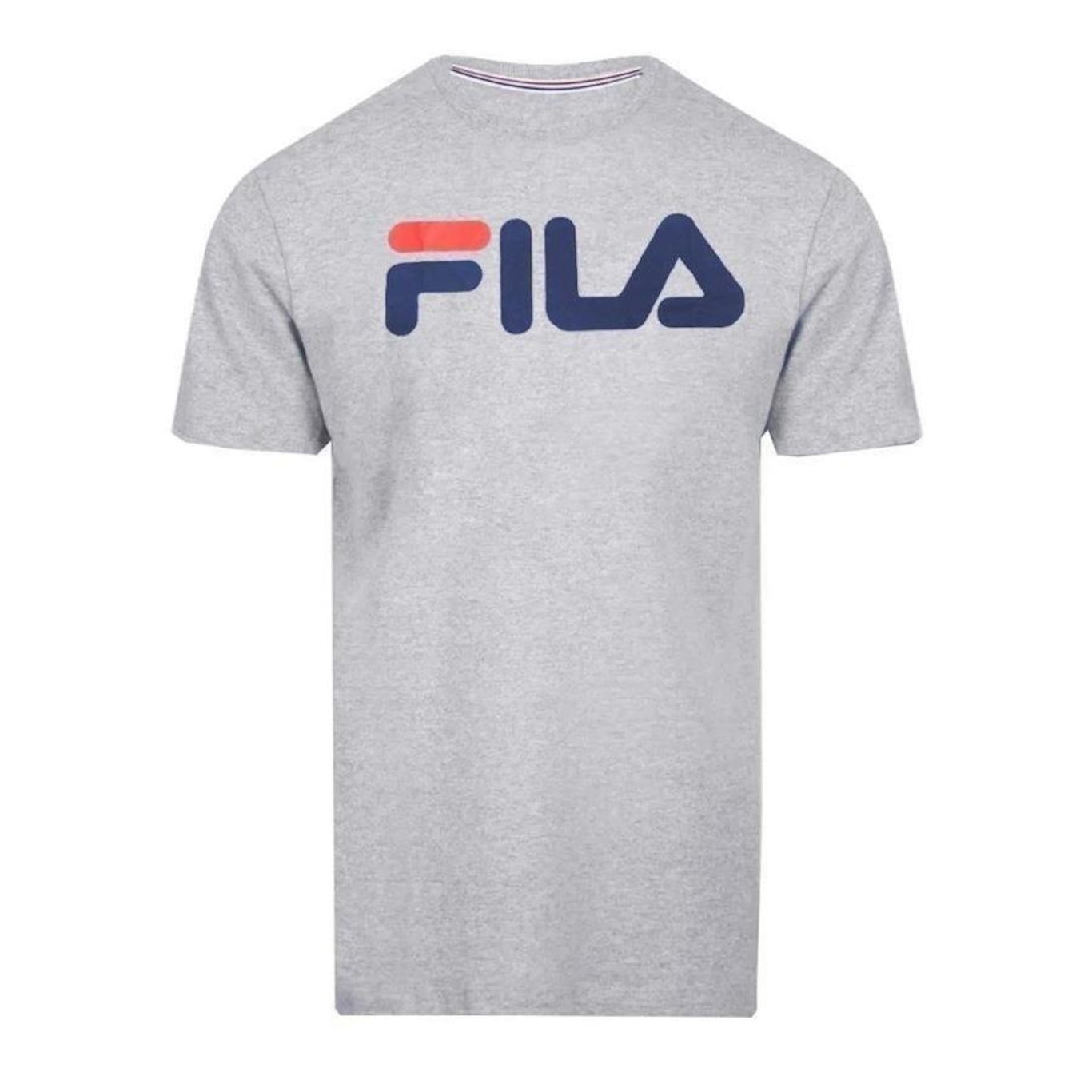 Camiseta Fila Manga Curta Letter Premium - Masculina - Foto 1