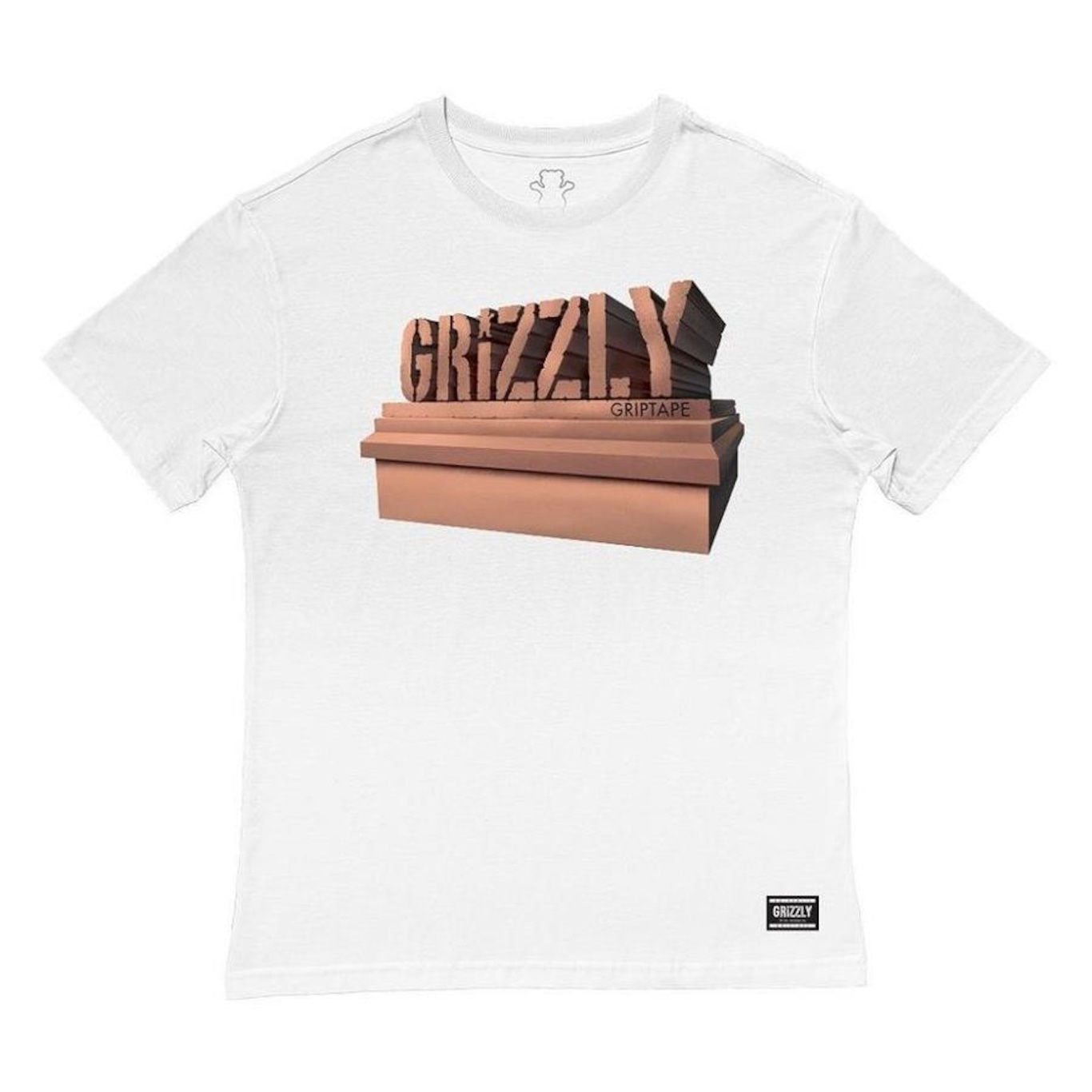 Camiseta Grizzly Monument - Masculina - Foto 1