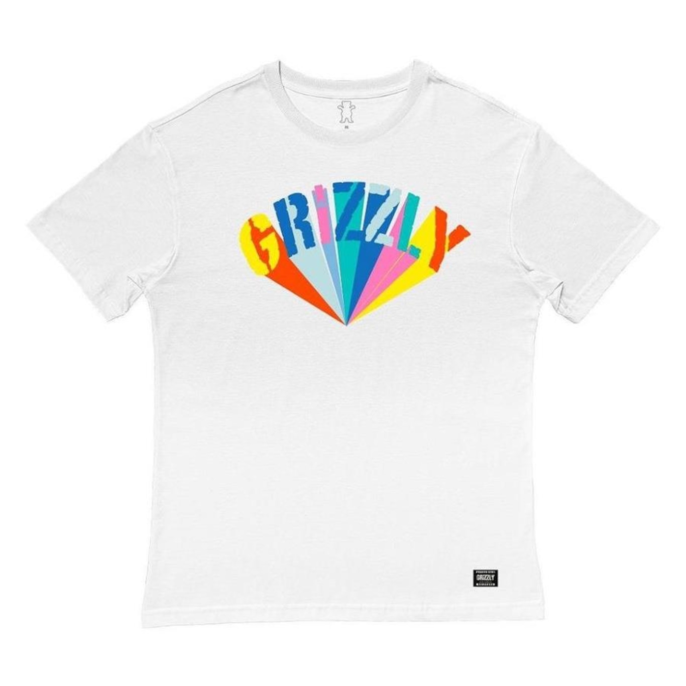 Camiseta Grizzly Color Wheel - Masculina - Foto 1