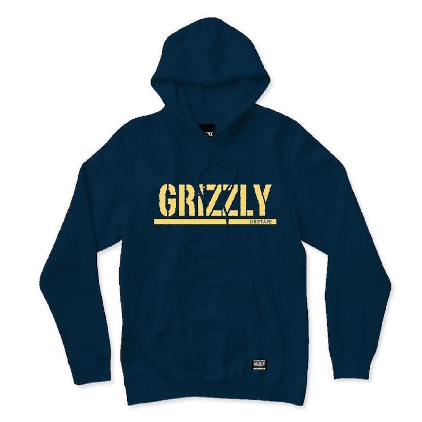 Blusão com Capuz Grizzly Canguru Stamp Hoodie -Masculino - Foto 1