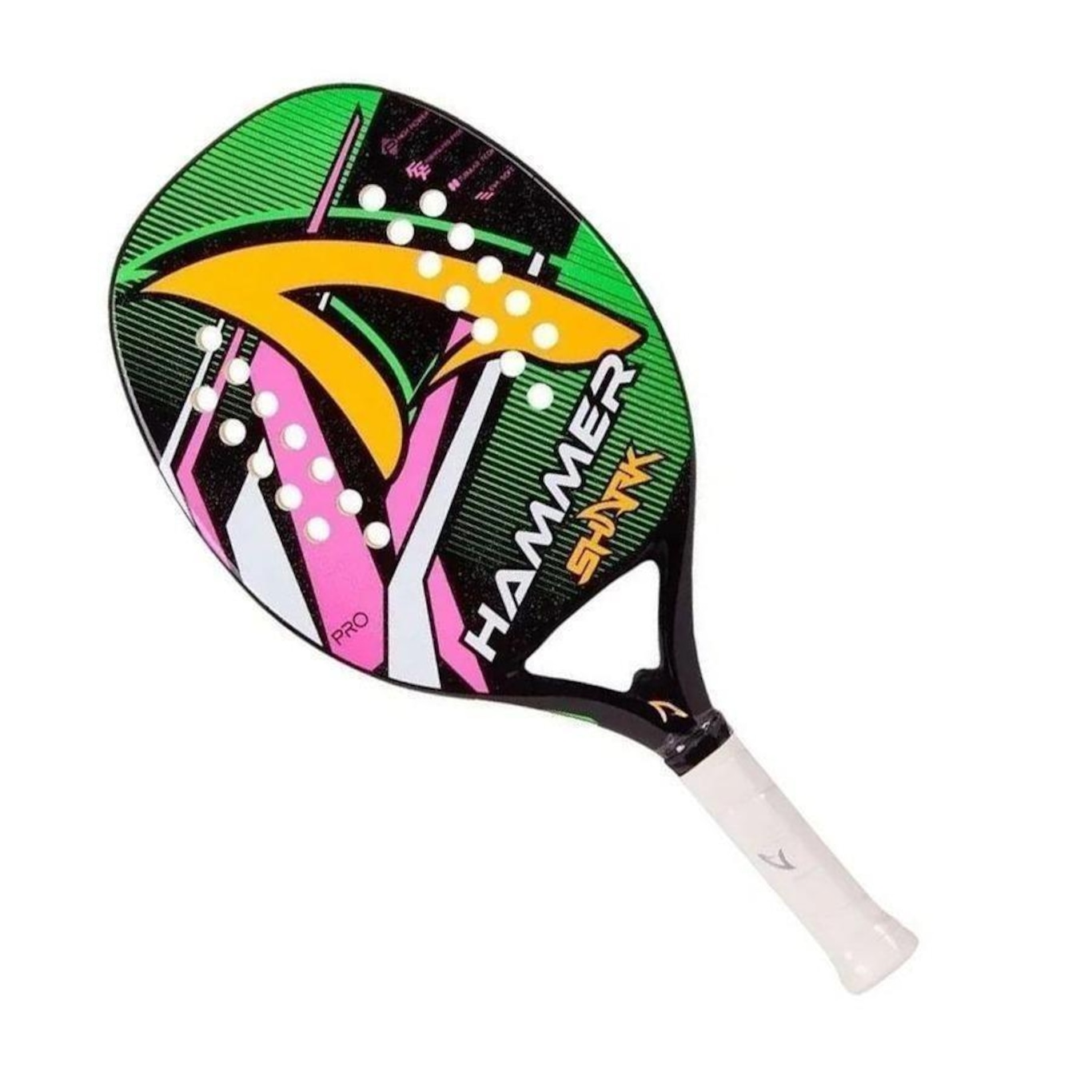 Raquete de Beach Tennis Shark Hammer 2022 - Foto 1