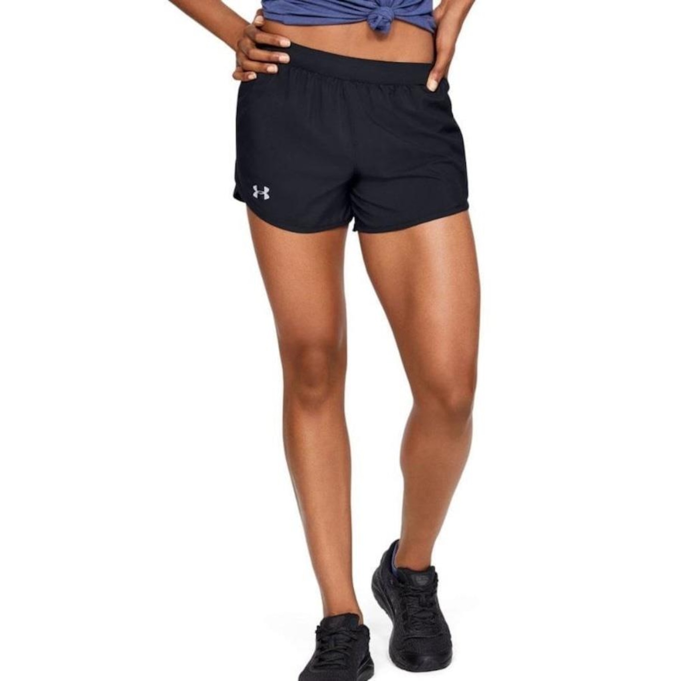 Shorts Under Armour Fly By 2.0 - Feminino - Foto 1