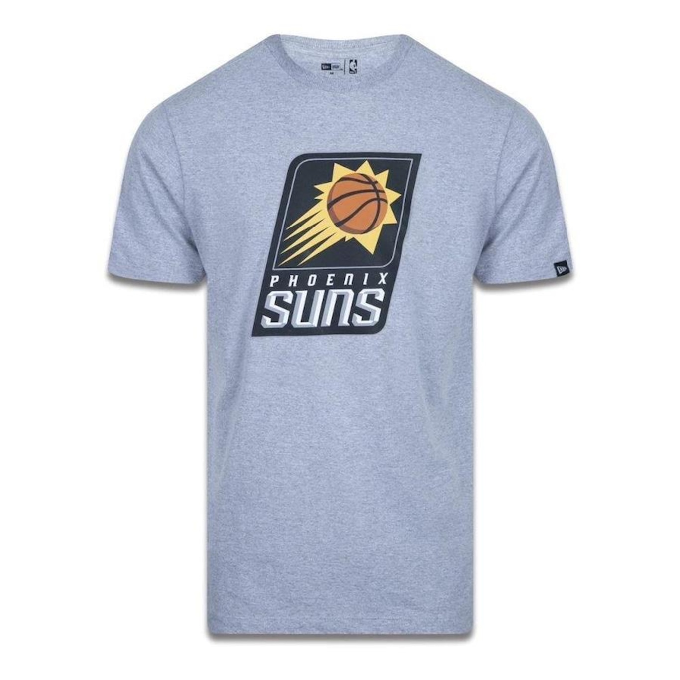 Camiseta New Era Phoenix Suns Basic Logo NBA - Masculina - Foto 1