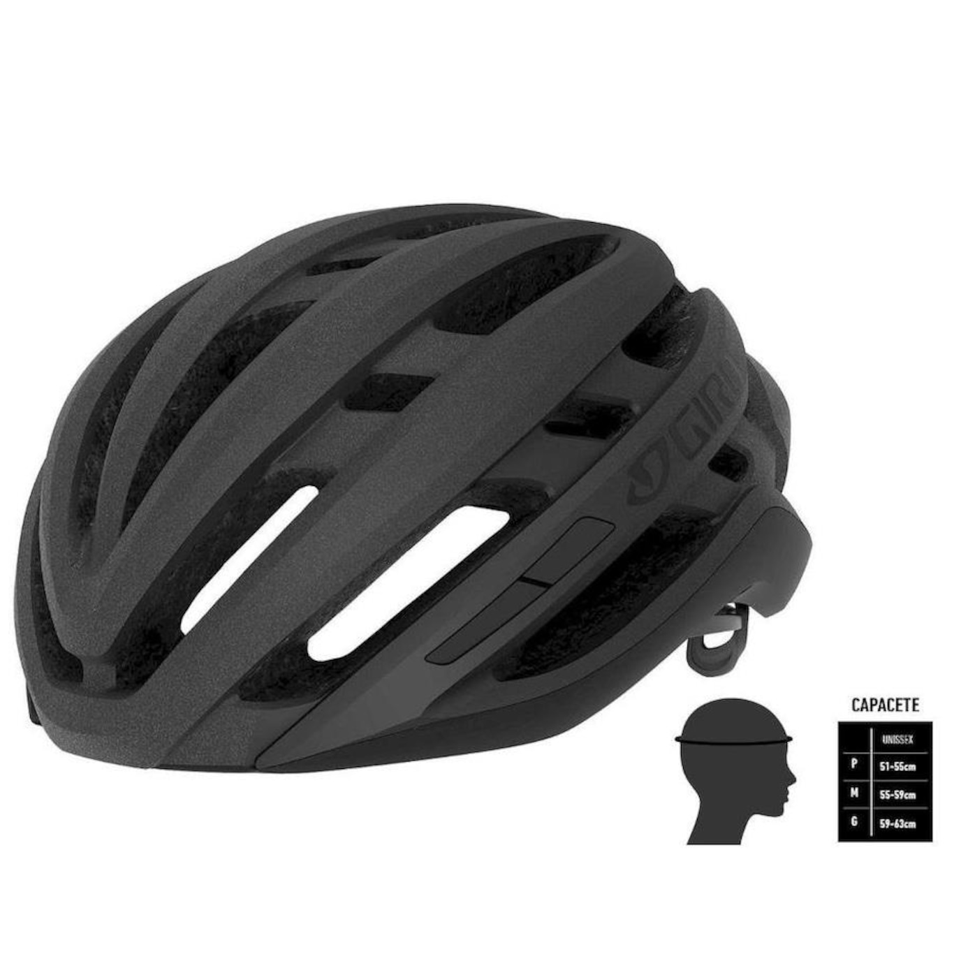 Capacete Ciclismo Giro Agilis - Adulto - Foto 5