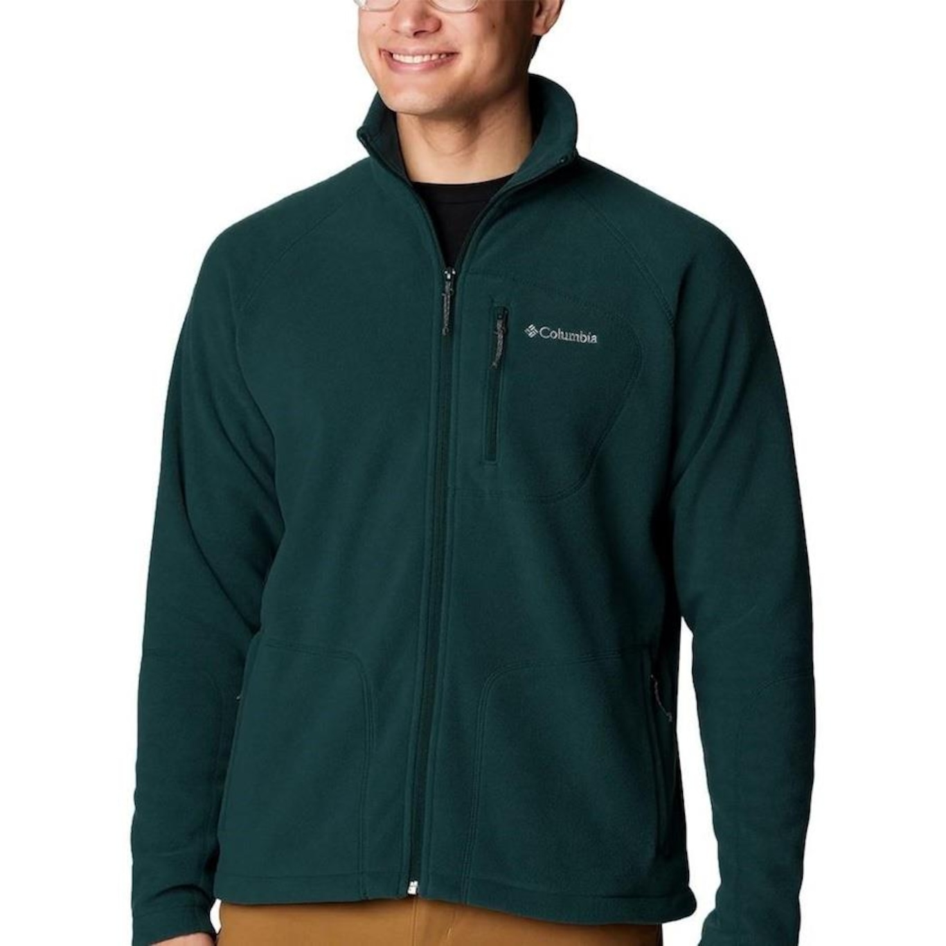 Jaqueta Columbia Fast Trek Ii Full Zip Fleece - Masculina - Foto 1