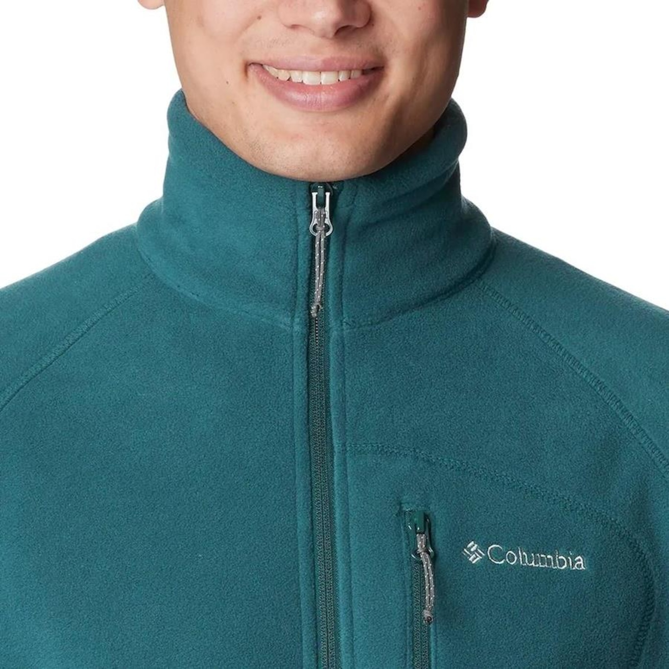 Jaqueta Columbia Fast Trek Ii Full Zip Fleece - Masculina - Foto 4