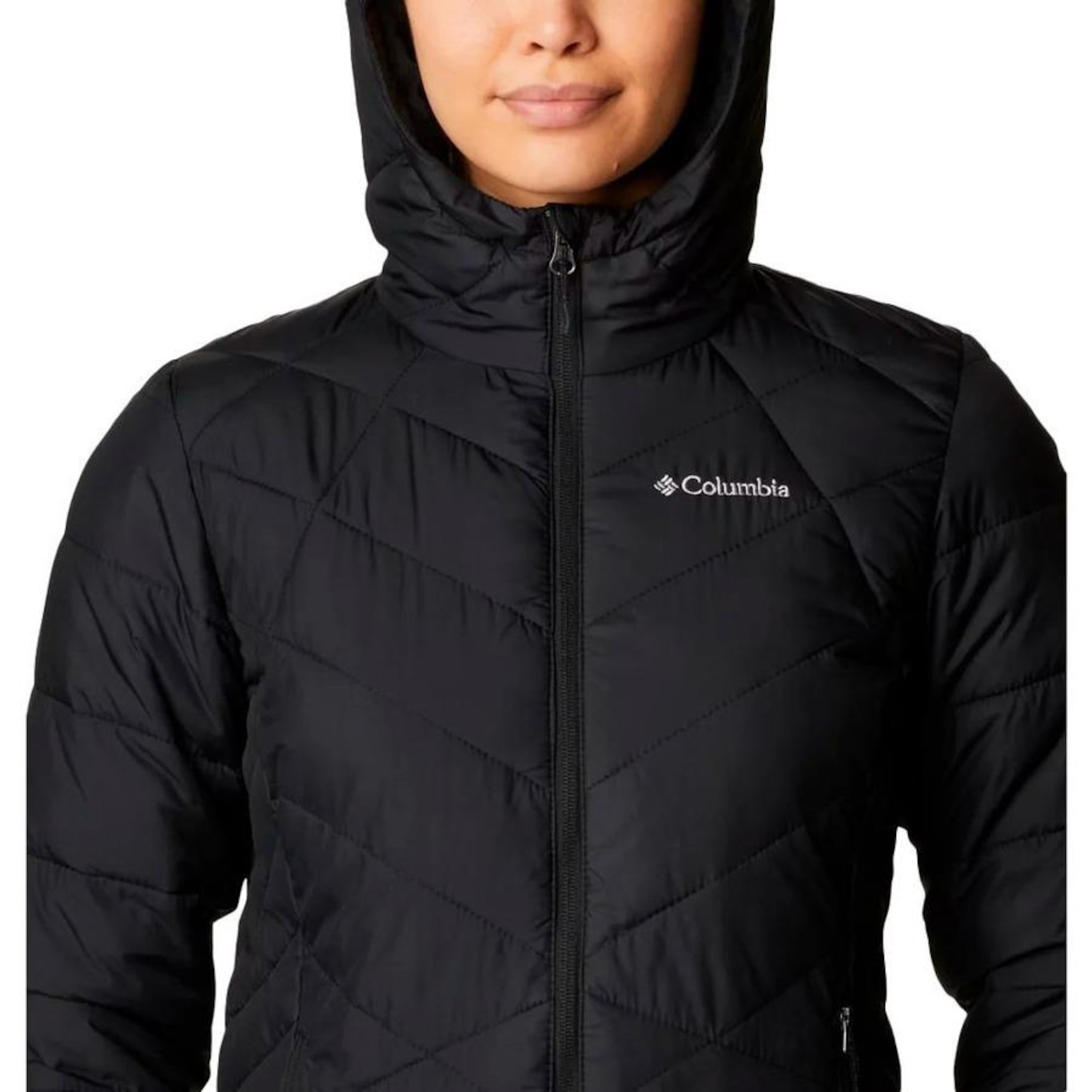 Jaqueta com Capuz Columbia Heavenly Hooded  - Feminino - Foto 6