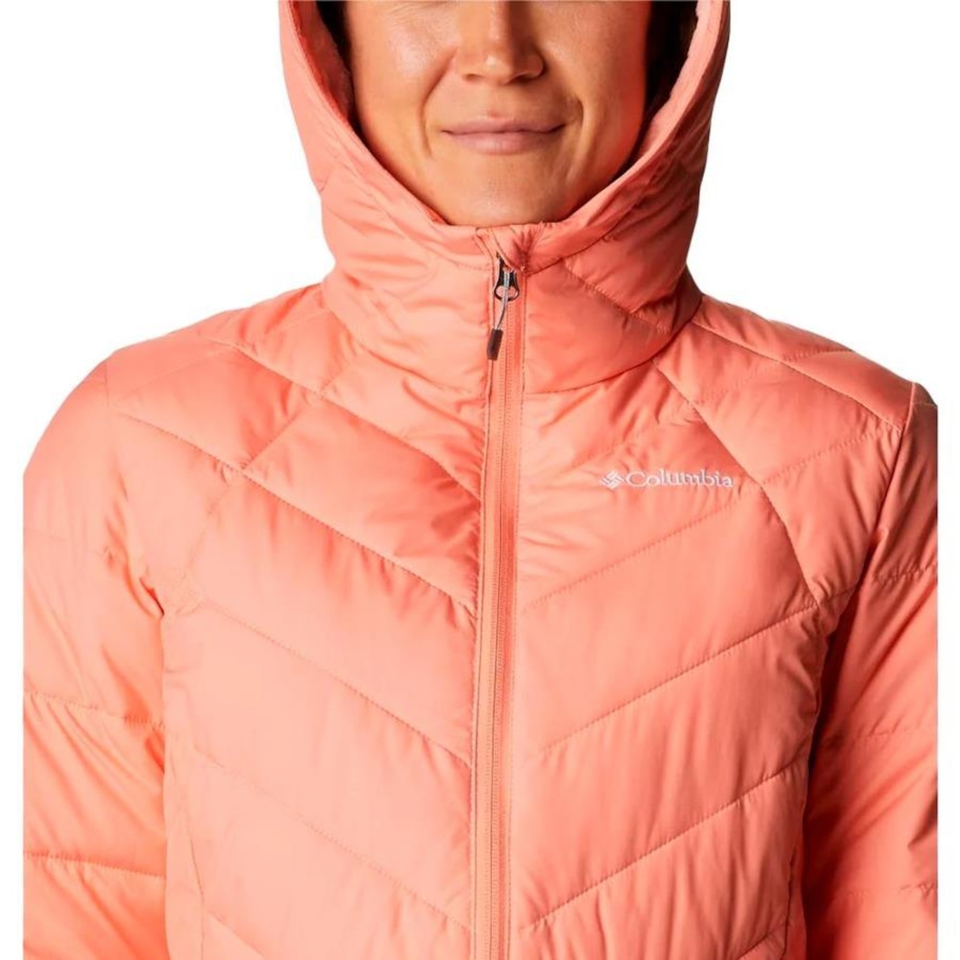 Jaqueta com Capuz Columbia Heavenly Hooded  - Feminino - Foto 4