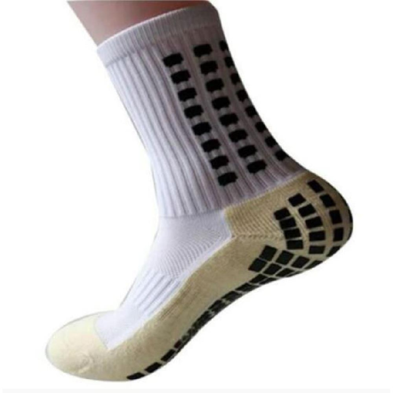 Meia Esportiva Antiderrapante Tipo Trusox Dry