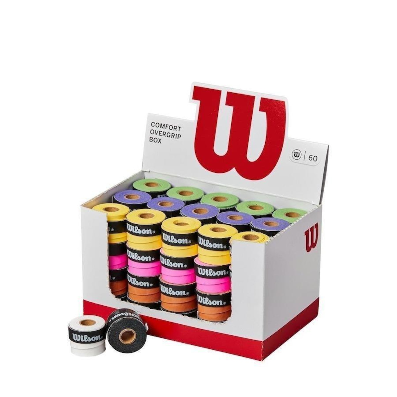 Caixa de Overgrip Wilson Ultra Wrap Box Colors - Foto 1