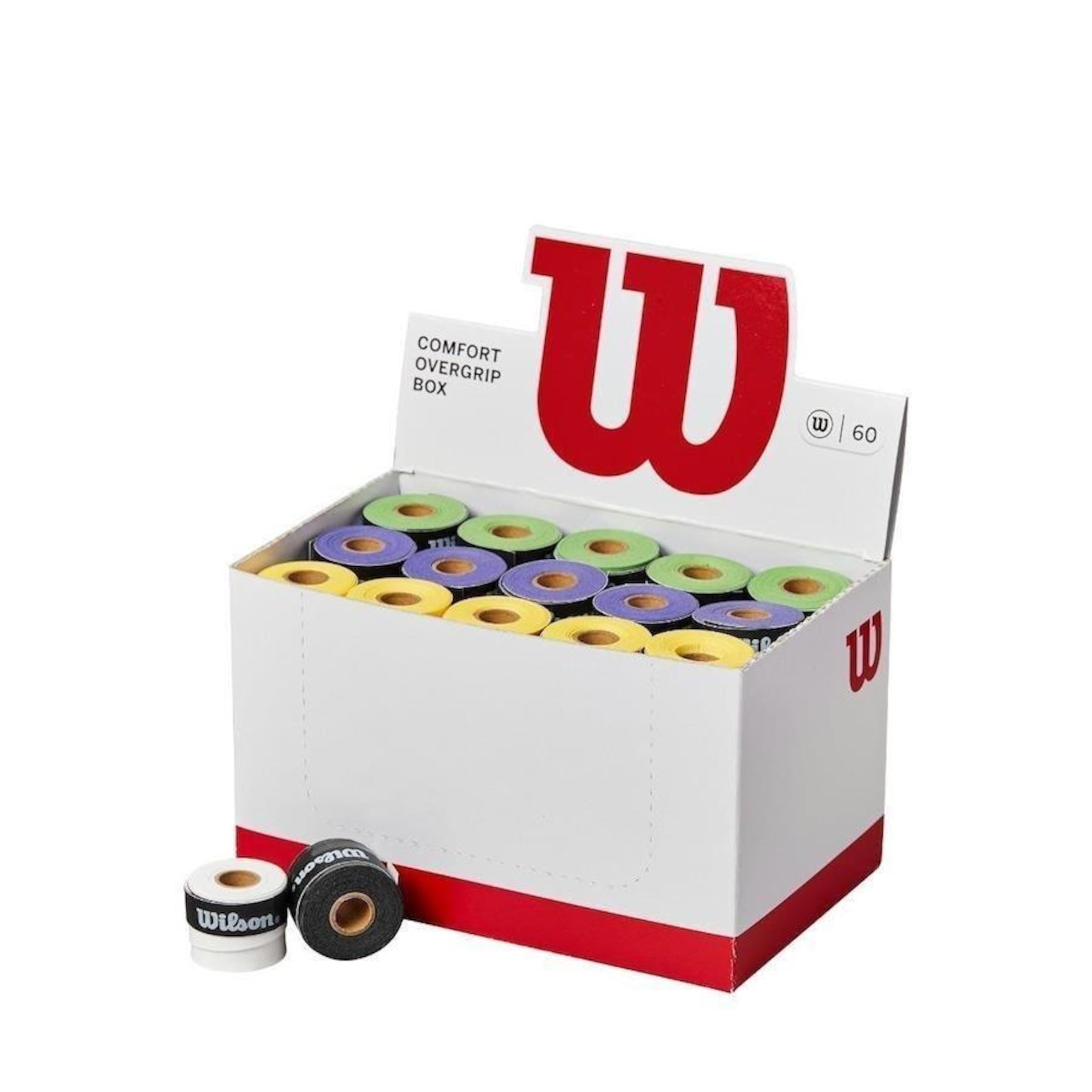 Caixa de Overgrip Wilson Ultra Wrap Box Colors - Foto 3