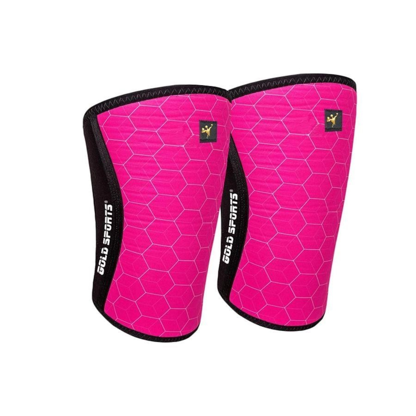 Joelheira Gold Sports Cross Training Pro em Neoprene 7 mm - 2 unidades - Foto 1