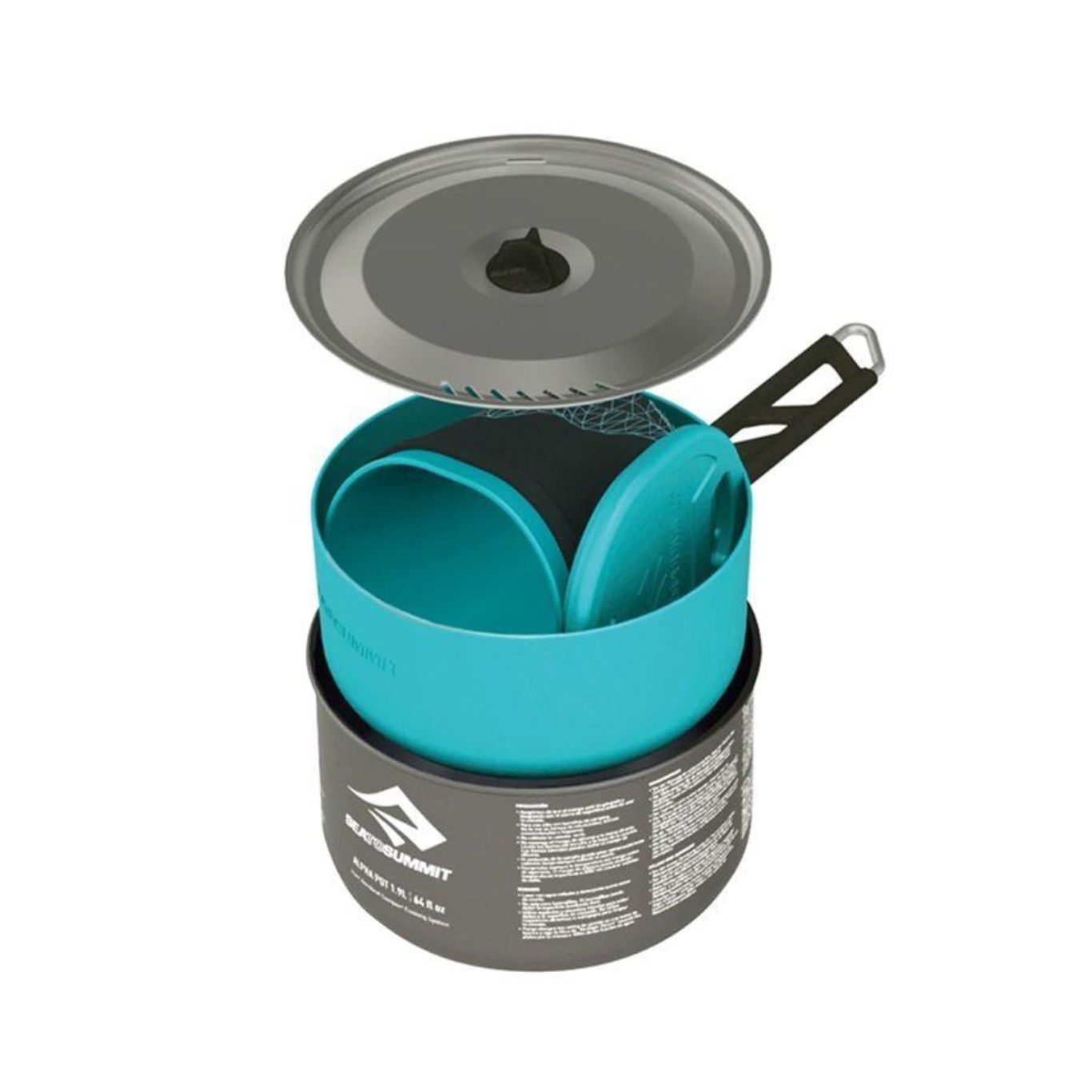 Kit de Utensílios para Camping Sea to Summit Alpha Pot Cookset 1.1 com 3 peças - Foto 2