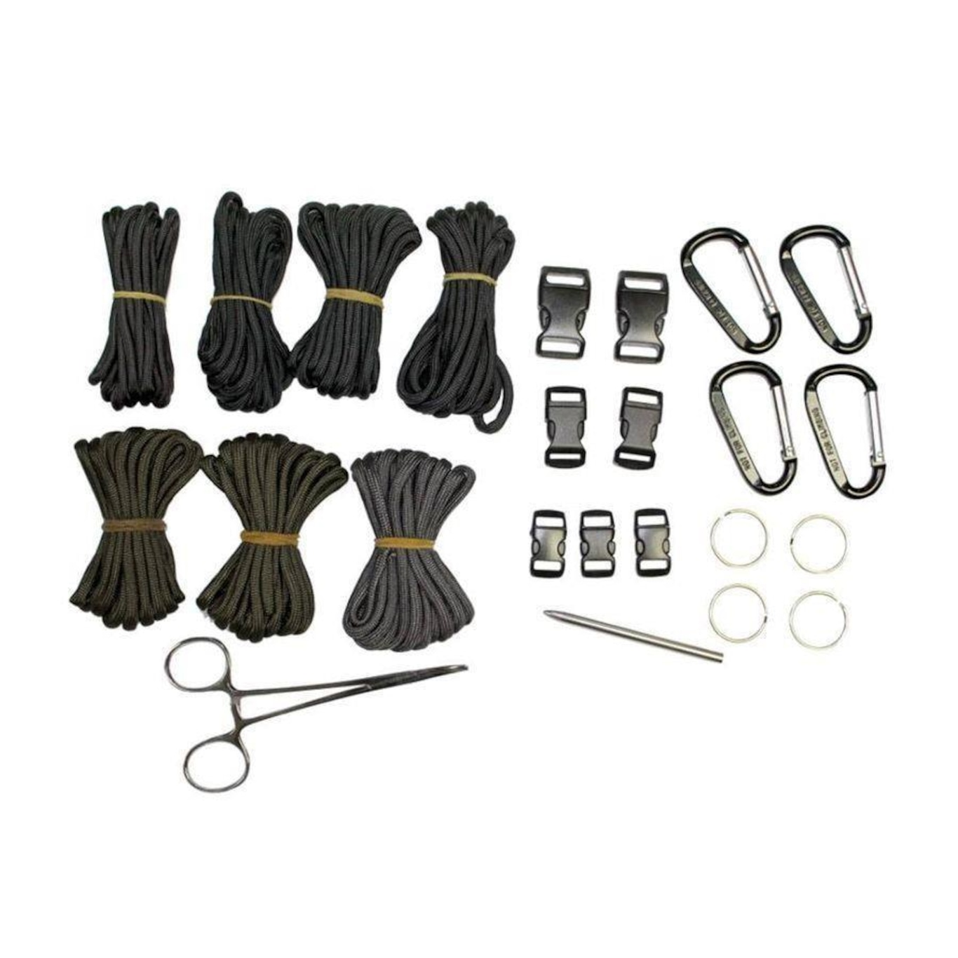 Kit para Pulseira de Sobrevivência Paracord Ntk Tático - Foto 1