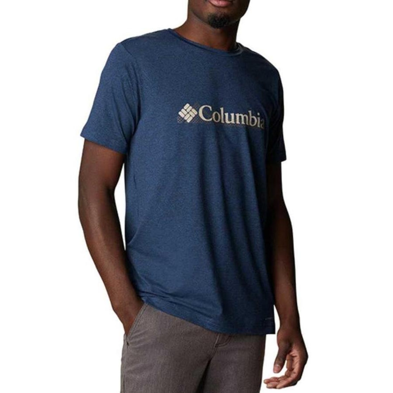 Camiseta Columbia Tech Trail Graphic - Masculina - Foto 3