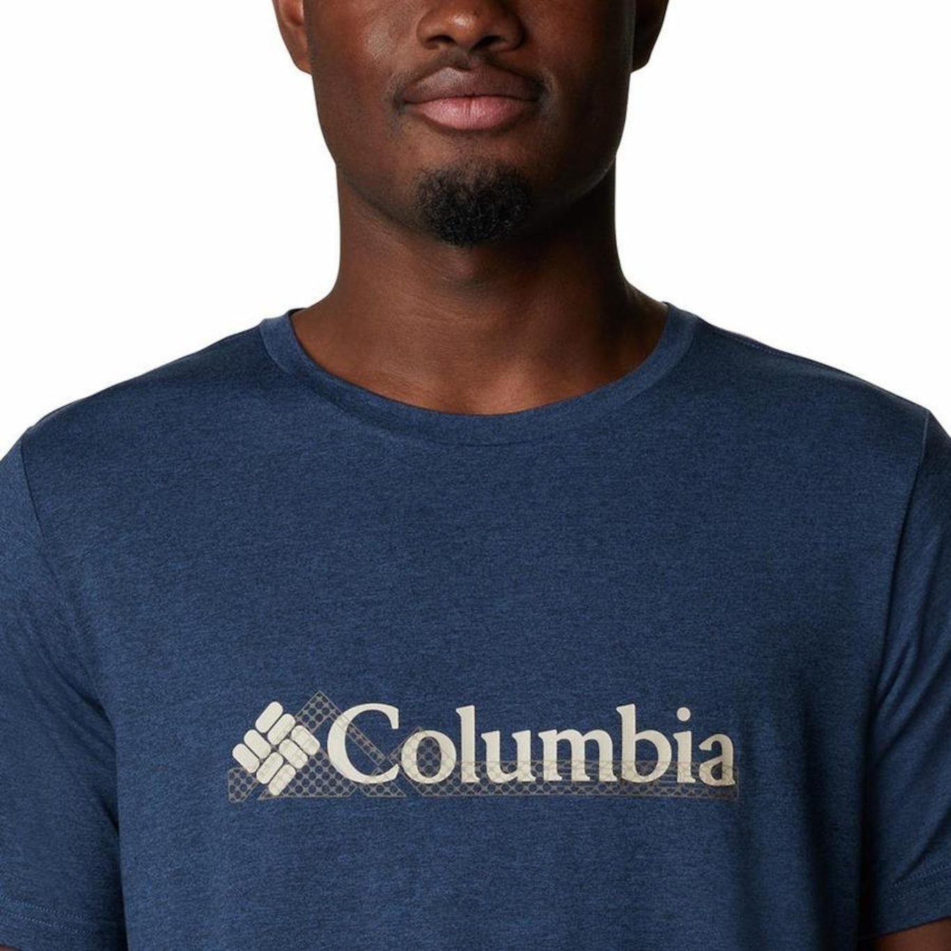 Camiseta Columbia Tech Trail Graphic Tee Blue Masculina