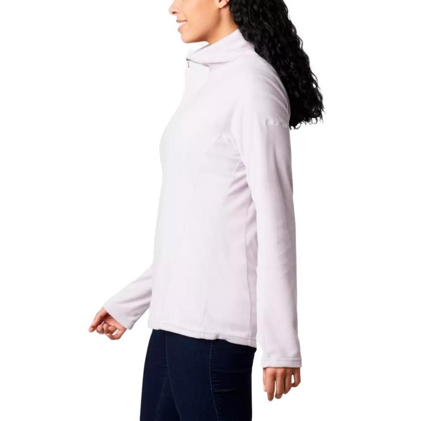 Blusão de Moletom Columbia Glacial IV Half Zip - Feminino - Foto 3