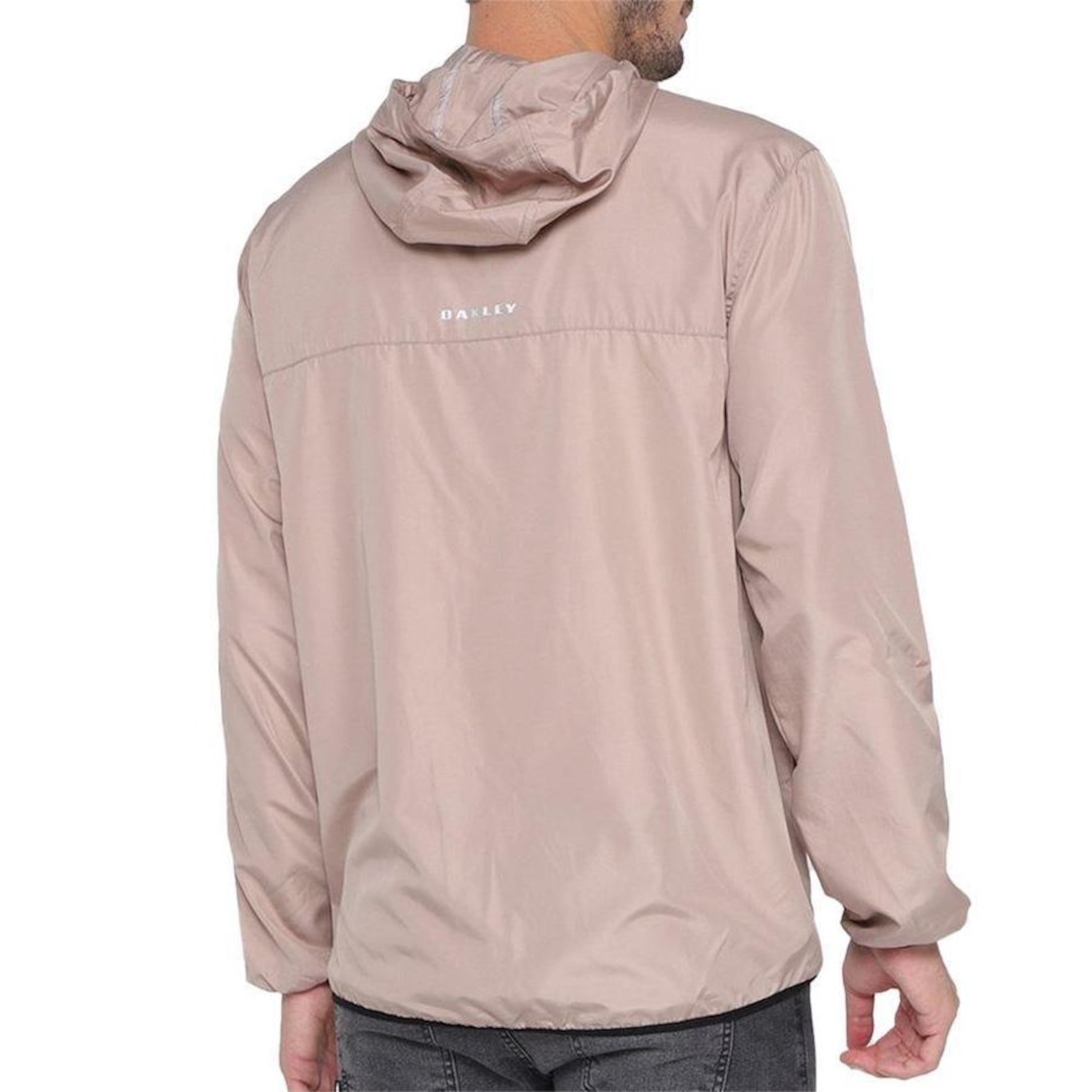 Jaqueta Com Capuz Oakley Windbreaker - Masculina - Foto 2